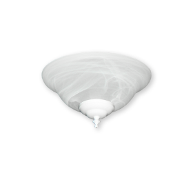 FL-610 LED Ceiling Fan Light - Satin Steel (matches most manufacturer's Brushed Nickel)