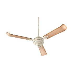 Quorum 27603-70 BREWSTER 60" Traditional Three Blades Ceiling Fan - Persian White