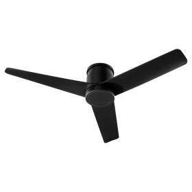 Oxygen 3-111-15 ADORA 52" Three Blade Low Profile Ceiling Fan - Black