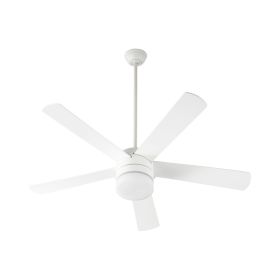 Quorum 37525-8 MAXWELL 52" w/ LED Light Ceiling Fan - Studio White