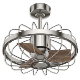 16" Hunter Roswell indoor Ceiling Fan 50798 - Brushed Nickel