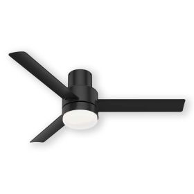 Hunter Gilmour 51330 52" Outdoor Ceiling Fan With LED Module Matte Black
