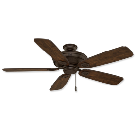 60" Casablanca Heritage Brushed Cocoa Finish with Reclaimed Antique Blades