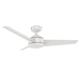 52" Hunter Trimaran Outdoor Ceiling Fan - 59610 - Fresh White