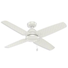 52" Hunter Sunnyvale Outdoor Ceiling Fan - 59618 - Fresh White
