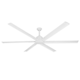 84" TroposAir Titan II Ceiling Fan - Pure White