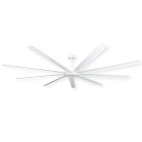 96" TroposAir Liberator Ceiling Fan - Pure White