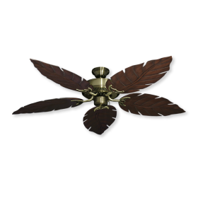 Antique Brass with Oil Rubbed Bronze Blades