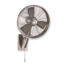 Minka Aire Anywhere F307-BN - 16" Ceiling Fan Brushed Nickel Finish with Silver Blades 