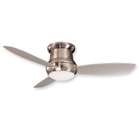Minka Aire Concept II Wet F474L-BNW - LED - 52" Ceiling Fan Brushed Nickel
