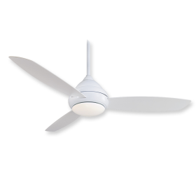 Minka Aire Concept I Wet F477L-WH - LED - 58" Ceiling Fan White
