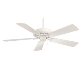 Minka Aire F568-SWH Supra 52" Five Blades Celing Fan - Shell White