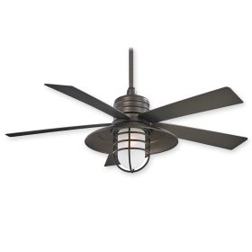 Minka Aire Rainman F582-SI - LED - 54" Ceiling Fan Smoked Iron