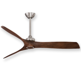 Minka Aire Aviation F853-BN/MM - 60" Ceiling Fan Brushed Nickel with Medium Maple Blades