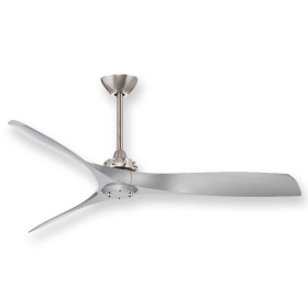 Minka Aire Aviation F853-BN/SL - 60" Ceiling Fan Brushed Nickel with Silver Blades