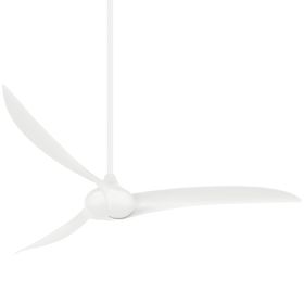 Minka Aire F855-WH WAVE 65" Three Blades Ceiling Fan - White