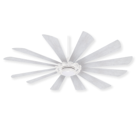65" Windmolen Ceiling Fan - Textured White - F870L-TWH
