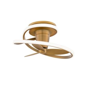 Modern Forms VELOCE 28" Ceiling Fan FH-D2402-28L-AB - Aged Brass