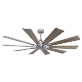 TroposAir Fusion 60" WiFi Enabled Ceiling Fan - Brushed Nickel