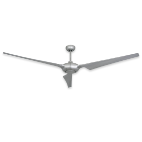 76" TroposAir Ion Ceiling Fan - Brushed Nickel