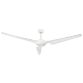 76" TroposAir Ion Ceiling Fan - Pure White