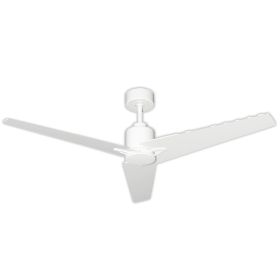 52" Reveal DC Ceiling Fan - Pure White w/ Pure White Blades