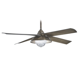 Minka Aire Shade F683L-HBZ - LED - 56" Ceiling Fan Heirloom Bronze