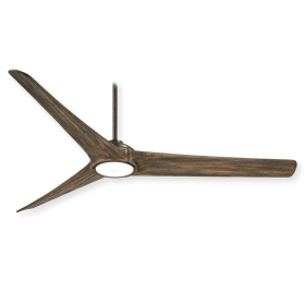 Minka Aire Timber Ceiling Fan - F847L-HBZ/AW - Heirloom Bronze w/ Aged Boardwalk Blades