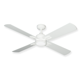 52" Captiva Ceiling Fan - Pure White w/ Pure White Blades