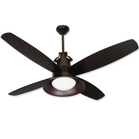 Craftmade Union UN52OBG4-LED 52" DC LED Outdoor Ceiling Fan Oiled Bronze Gilded