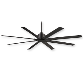 Minka Aire Xtreme H2O F896-65-CL - 65" Ceiling Fan Coal Finish with Coal Blades